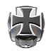 Universal Black Gear Knob With Inlayed Maltese Cross "MALTA" Series