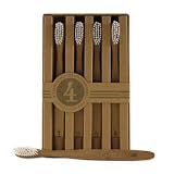 Numerals Toothbrush Set 4 toothbrush by Izola
