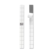 C-Line Self-Adhesive Reinforcing Strips, 10.75 x 1 Inches, Clear, 200 per Box (64112)
