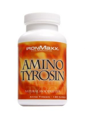 L-Tyrosin Amino, 130 Aminosäure Kapseln a 800mg, Ironmaxx