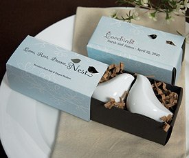 Love Bird Salt & Pepper Shakers in Gift Package