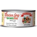 Chicken Soup for the Cat Lover's Soul Canned Food for Adult Cats, Chicken Flavor (Pack of 24, 5.5 Ounce Cans)