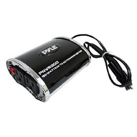 Pyle PNVR300 Plug In Car 300 Watts 12v DC to 115V AC Power Inverter with Modified Sine Wave