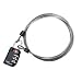 Eagle Creek 3 Dial TSA Security Lock & Cable Graphite, One Size