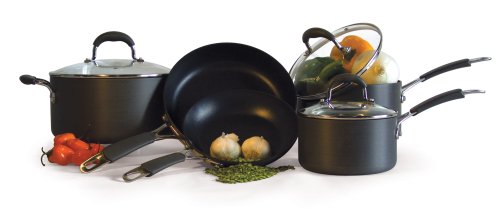 Holstein Housewares 8 Piece Hard Anodized Cookware Set product image