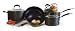 Holstein Housewares 8 Piece Hard Anodized Cookware Set
