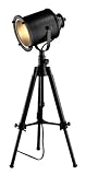 Dimond D1734 Ethan Adjustable Tripod Table Lamp, Restoration Black