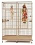 Extra Large 80" X 40" X 80" Wrought Iron Macaw Cage