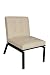 Trento Slipper Chair Ivory