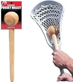Unique Sports Lacrosse Stick/Head Wood Pocket Mallet Pounder