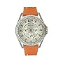 Fossil Watch, Women's Orange Silicone Strap ES2526