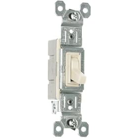 Pass & Seymour #660LAGU 15A 120V ALM SP Switch