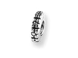 Reflections(tm) Sterling Silver Floral Spacer Bead / Charm