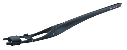 Topeak Defender Rc11 Mudguard, Rear (Black, 23.6x2.3x3.5-Inch)