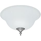 Hunter Fan Company Hunter Fan Company 99162 White Linen Bowl Glass