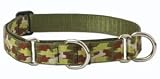 Lupine Large Martingale Style Dog Collar - Bone Hunter 15-22