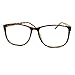 Square Clear Lens Eyeglasses Oversized Thin Fashion Glasses Frame