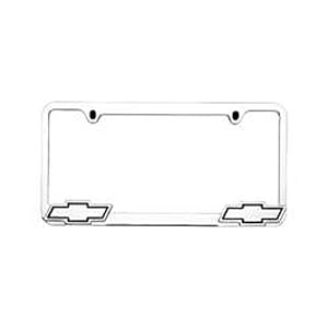 Bully-WL011-C-Chevrolet-License-Plate-Frame-Chrome
