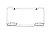 Bully WL011-C Chevrolet License Plate Frame - Chrome