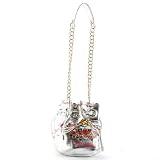 Lynn Drawstring Bag - Silver