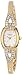 Caravelle by Bulova Women's 45L79 Crystal Accented Silver and White Dial Watch