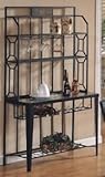 Review Furniture On The Web  / Decorative Metal Bakers Rack Black