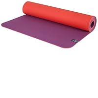 prAna Women's ECO Yoga Mat, One Size, Berry Neon Orange