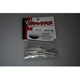 Suspension pin set - stainless steel with clips by Traxxas