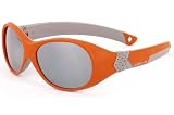 Julbo Kids Sunglasses Bubble with Category 4 lenses - Orange/Grey (3-5yrs)