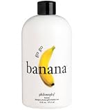 philosophy banana shampoo, shower gel, and bubble bath