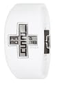 Philippe Starck - PH1090 - Montre Homme - Quartz Digitale - Bracelet Plastique blanc