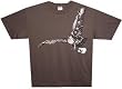 EVERY TIME I DIE - Bird With Guitar - Gray T-shirt