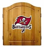 Tampa Bay Buccaneers NFL Dart Cabinet and Dartboard Set by Imperial International
