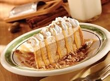 Pumpkin Cheesecake Cake Pillars