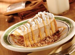 Pumpkin Cheesecake Cake Pillars