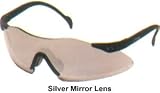Pyramex Intrepid Safety Glasses with Silver Mirror Lens