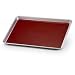 Paula Deen 13 x 18 Inch Cookie Sheet with Silicone Insert, Red