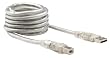 Belkin F3U133-10-CBL 10-Foot USB A to B Device Cable (Clear Ice)