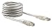 Electronics : Belkin F3U133-10-CBL 10-Foot USB A to B Device Cable (Clear Ice)