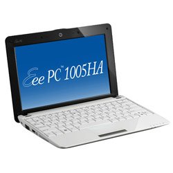 ASUS Eee PC 1005HA-VU1X-WT 10.1-Inch White Netbook - 8.5 Hour Battery Life