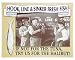 Three Stooges Hook Line Sinker Metal Sign
