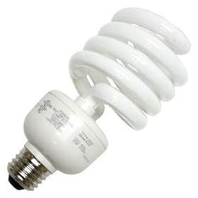 TCP 2893251K - 32 Watt Compact Fluorescent Spiral Light Bulb, 5100K