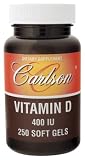 Carlson Laboratories - Vitamin D, 400 IU, 250 softgels