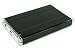 2.5インチSATAHDD用アルミケース　FHC-258BK　USB2.0　ブラック