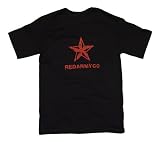 Weathered Star (Black) - Old School Soviet Punk Tee