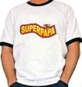 Super Papa Adult Ringer T-Shirt