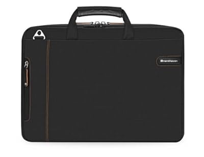 Brenthaven 2159 ProStyle Lite Expandable Tablet / Laptop / Ultrabook Shoulder Case - Black