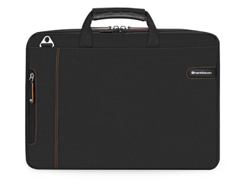 Brenthaven 2159 ProStyle Lite Expandable Tablet / Laptop / Ultrabook Shoulder Case - Black