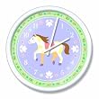 Patchwork Ponies Children's Clock by Olive Kids
