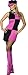 Smiffy's Women's Swinging 60S Costume with Dress and Hat